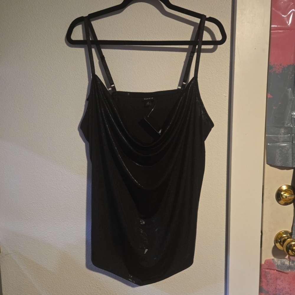 Elegant Black Women's Top